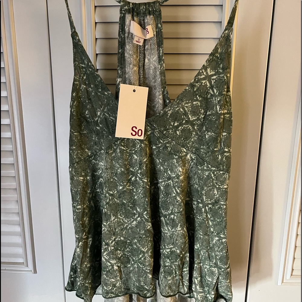 Green S Tank Top